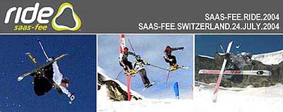 Saas Fee Ride 2004: Air&Style в самый разгар лета