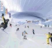Дубай встает на лыжи. В 2005 году здесь появится зимний комплекс Ski Dubai