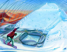 ���������� ������ Ski Dubai ������ �������� �� ������� �������