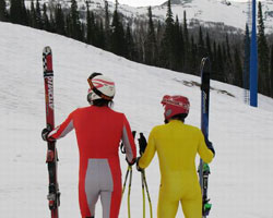 SpeedSkiing в Шерегеше