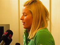 Призер чемпионатов мира по горнолыжному спорту швейцарка Лара Гут