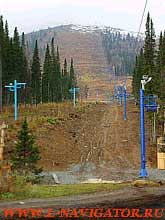 Шерегеш накануне открытия сезона 2005-2006