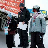 В Новосибирске прошло Первенство России среди юниоров по сноуборду