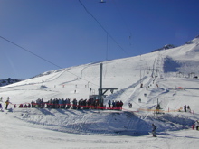 Ледник Grande Motte, Тинь