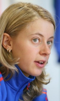 четырехкратная чемпионка Европы-2009 среди юниоров Ольга Вилухина