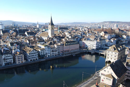 Левый берег с Гроссмюнстер