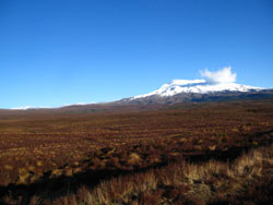 гора Ruapehu