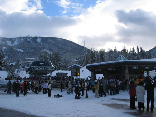 ���������� �� Blackcomb (�����) � �� Mt Whistler