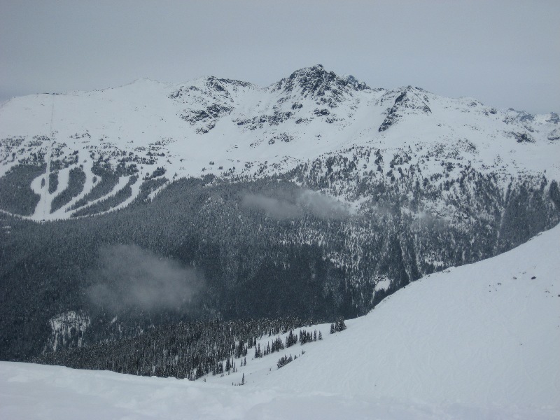Общий вид на гору Blackcomb