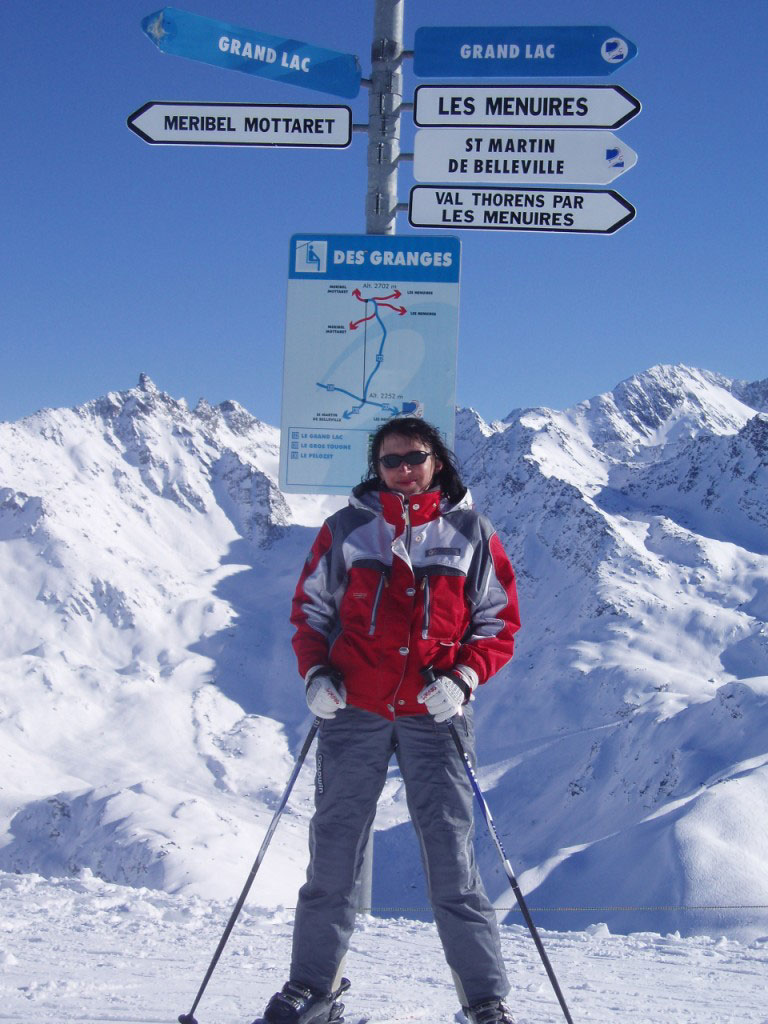 Развилка Meribel - Les Menuires