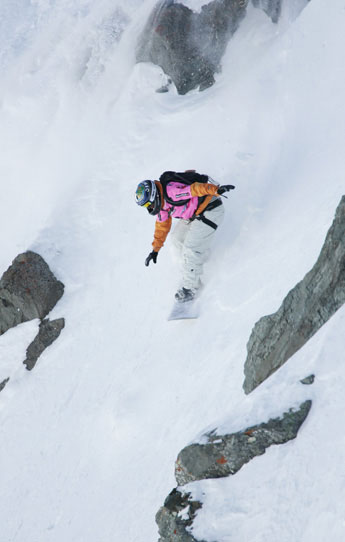 Жеральдин на Verbier X-treme 2006