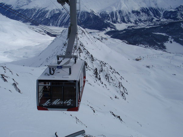 Санкт-Мориц, Bergbahn
