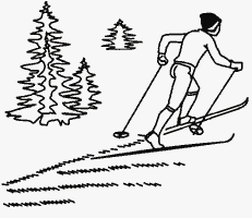 Способы преодоления подъемов на лыжах