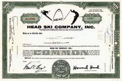 Компания Head Ski начиналась в 1950 году как небольшая лыжная фирма. Сейчас Head – многомиллионодолларовая транснациональная империя спортивной индустрии.